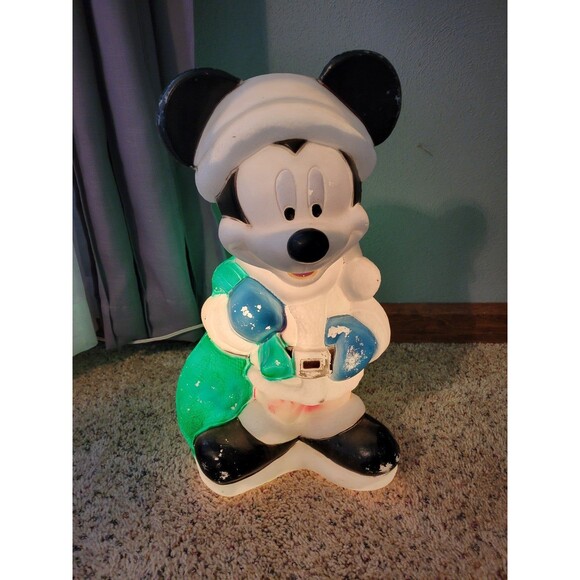 2000 Disney Christmas Mickey Mouse 18" Blow Mold - Picture 7 of 8